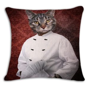 cushin cover cat chef