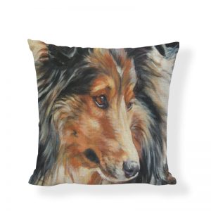 cushion cover collie