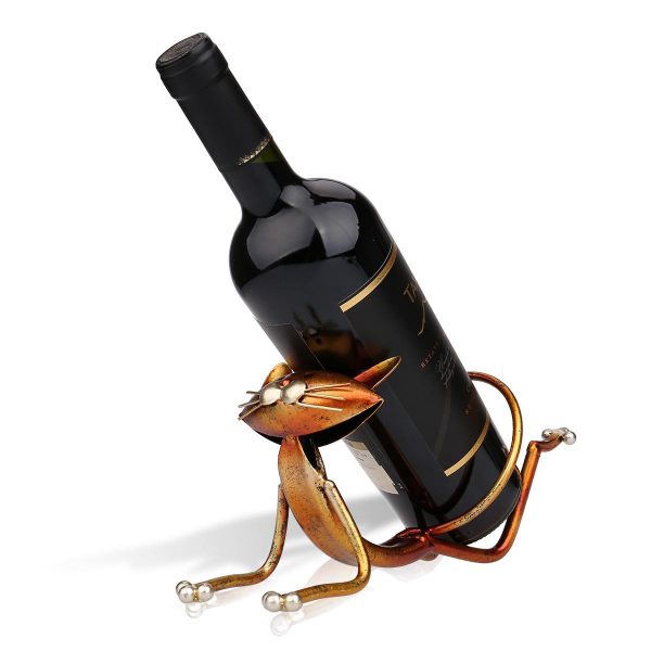 wine holder cat