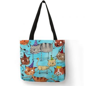 cat bag mix coloured cats cute gifts for cat lovers