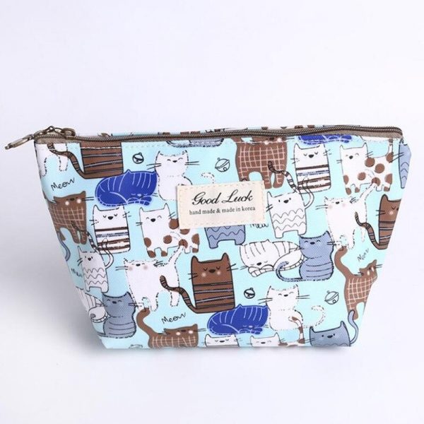 cosmetic bag gift cat lovers