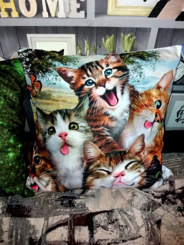 cat mum cushion