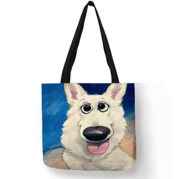 tote bag dog themed