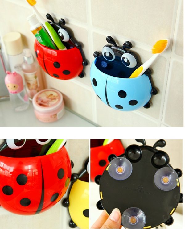 Kids Toothbrush Holder Lady Bug - Image 7